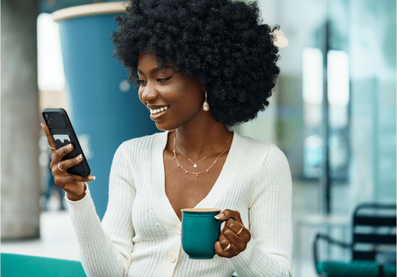 Keep track of your accounts at a glance